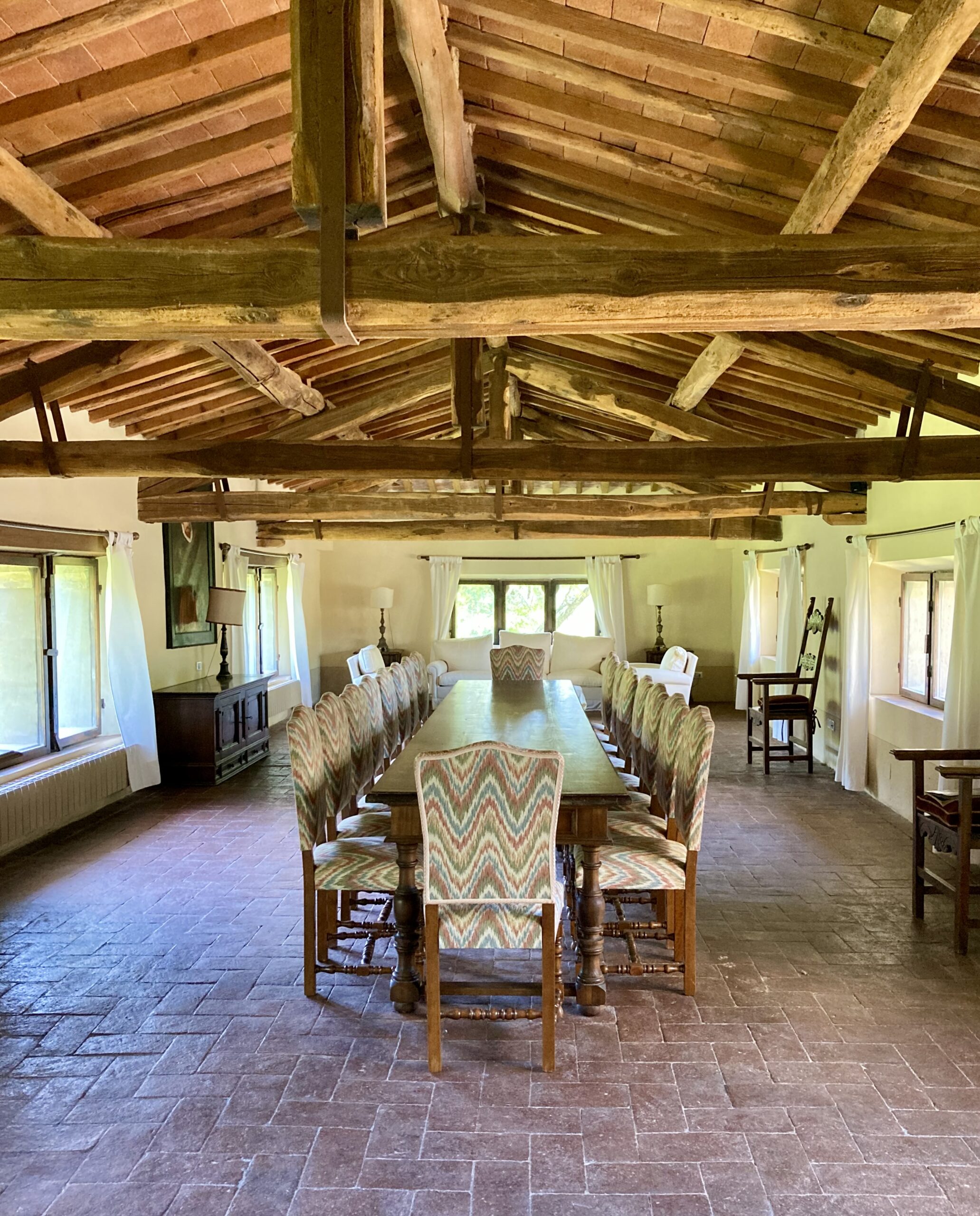 Il paesaggio intorno alla tenuta